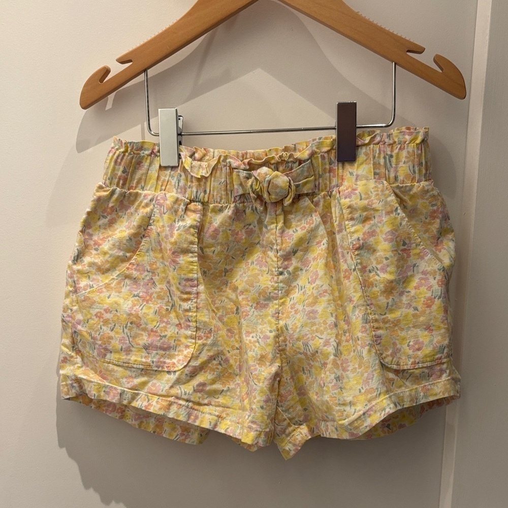 Carter's Yellow Floral Kids Shorts